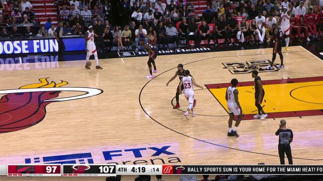 猛龙vs热火精华回放 巴特勒24分热火击退猛龙迎首胜