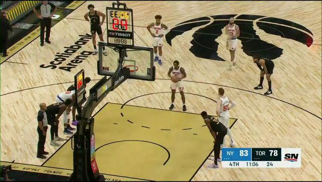 NBA常规赛：尼克斯vs猛龙英文原声全场回放