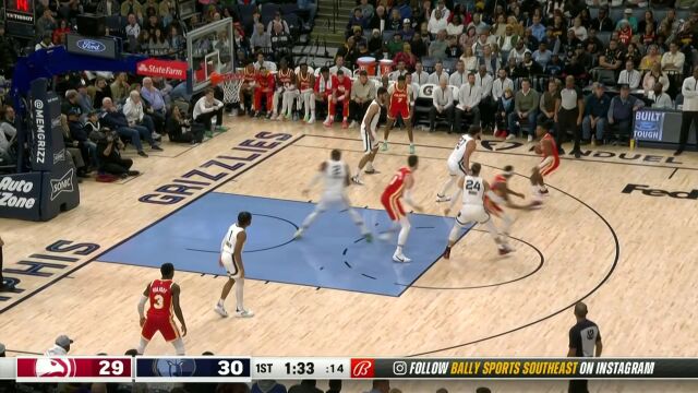 老鹰vs灰熊中文解说全场回放