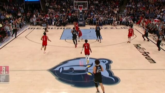 NBA·火箭114-151灰熊