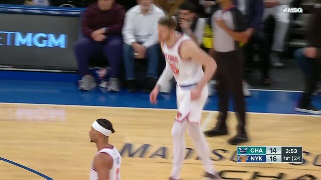  NBA常规赛：黄蜂vs尼克斯第1节中文解说回放