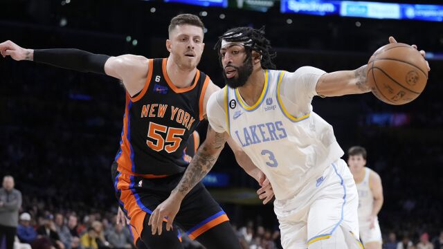 戴维斯vs尼克斯集锦 17+16大号两双成空砍