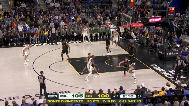 这个球馆是不是有什么加成？英格尔斯两记三分撕裂防线