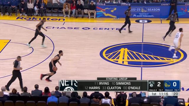 欧文背传助飞克拉克斯顿拔头筹 奥尼尔开局手就热三分二连击