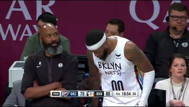 NBA常规赛：雷霆vs篮网第4节中文解说回放