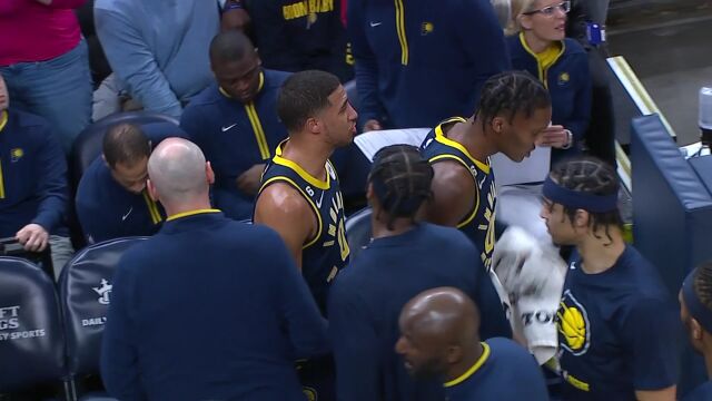 勇士vs步行者第3节英文原声节回放