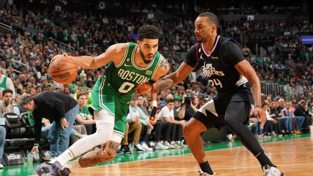 塔图姆vs快船集锦 全场29+11突破快下制霸禁区