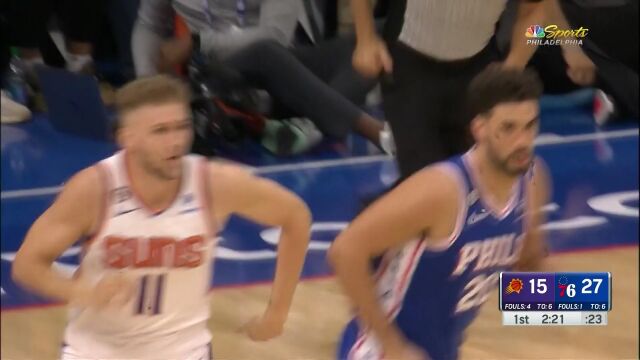 回顾76人vs太阳交战纪录 太阳正处于3连败阴霾之中