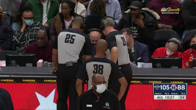 鹈鹕vs奇才第4节中文解说回放