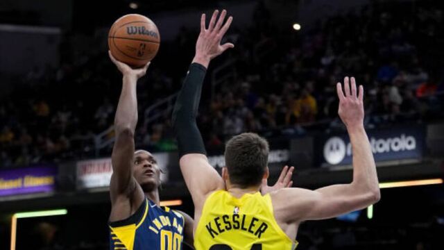 马瑟林vs爵士集锦 全场21分关键暴扣难救主