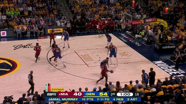 火力稳稳续上！ 阿德巴约小抛投两分轻松打进