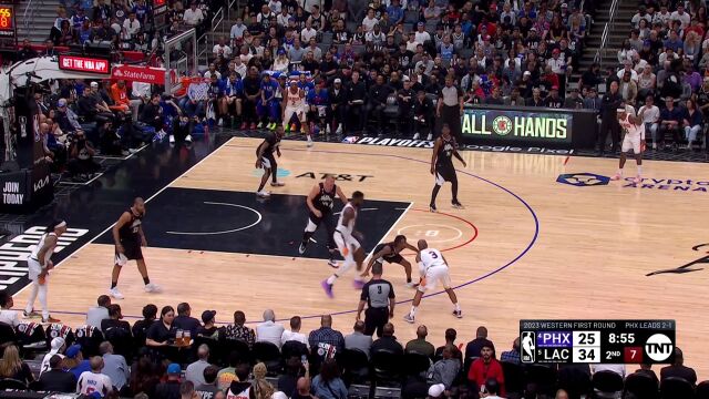 姜还是老的辣！保罗假投真传晃飞防守助攻艾顿滑翔暴扣