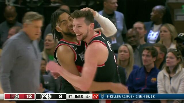 沃特福德成为中转站 精准制导连线尤班克斯空接暴扣