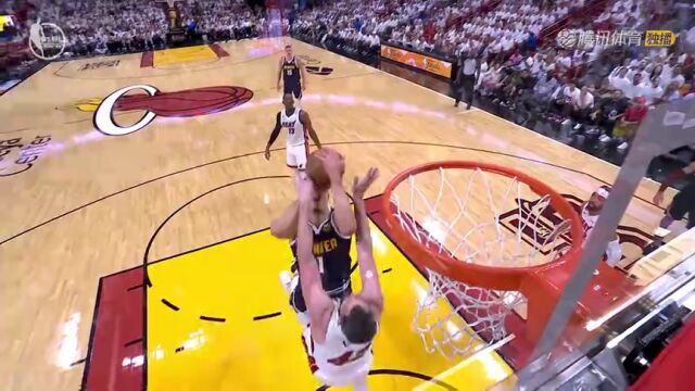 掘金vs热火第1节中文解说回放