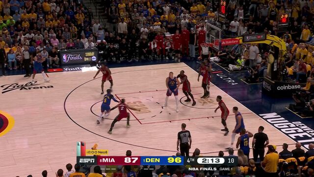 稳稳掌控局势 波普一攻一防展现全面身手杀死比赛