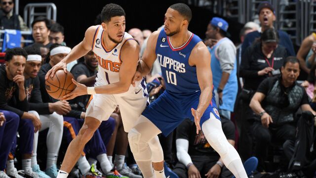 布克vs快船集锦 45分天神下凡带领太阳拿下比赛