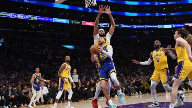 勇士vs湖人精华回放 库里32分孤立无援詹眉率队进西决