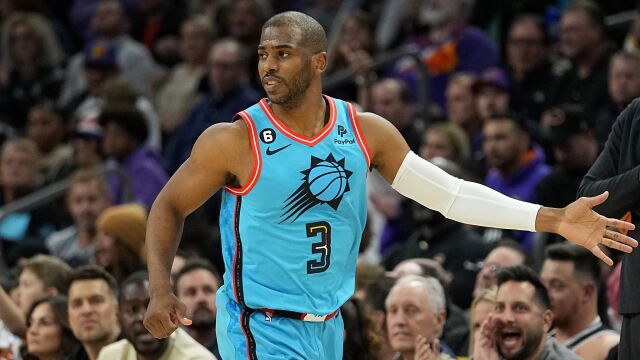 保罗vs马刺集锦 内外开花22分全场命中4记三分