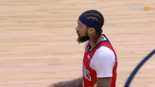 NBA常规赛：国王vs鹈鹕第2节 中文解说回放