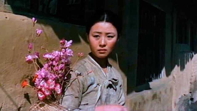 1972朝鲜电影《卖花姑娘》原声主题曲《卖花姑娘》演唱:崔三淑