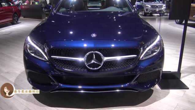 2018款奔驰C300 4Matic Coupe,颜值担当内饰精美,玩爆同级别奥迪