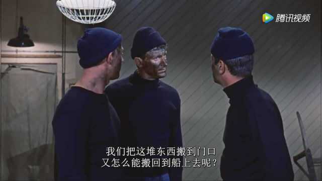 搞笑的战争片,三个军需官当小偷,宪兵正好过来了