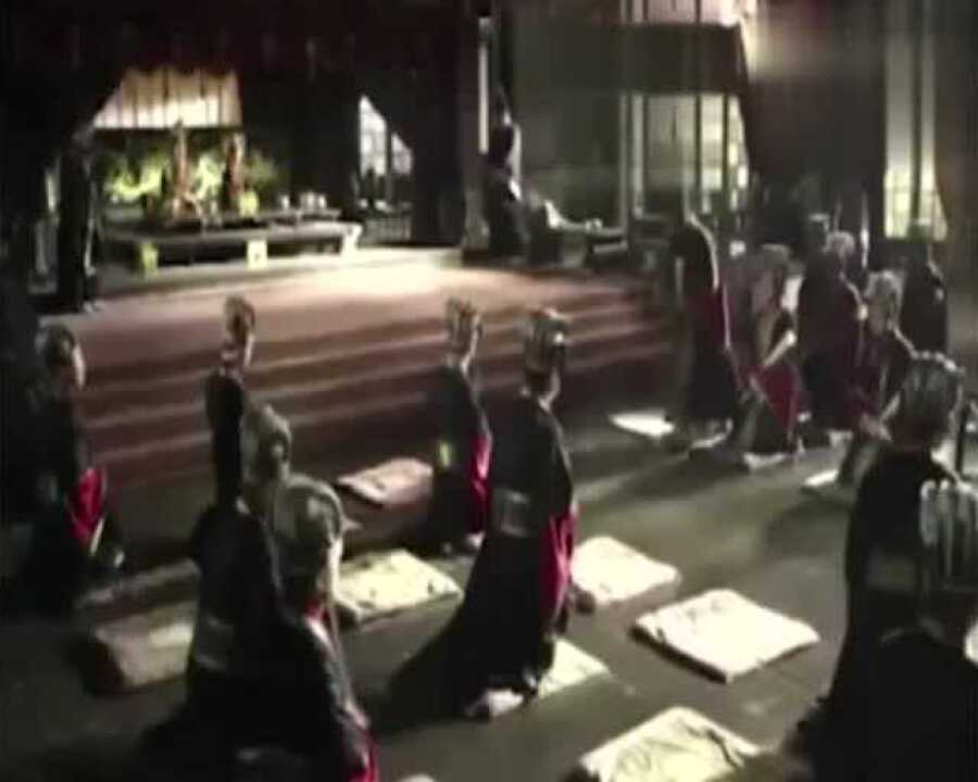 芈月传:芈月上朝大部分朝臣称病告假_腾讯视频