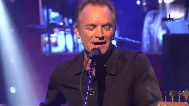 sting现场演唱《shape of my heart》耳朵怀孕了