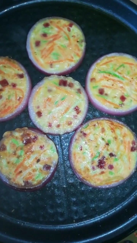 好吃的洋葱煎饼