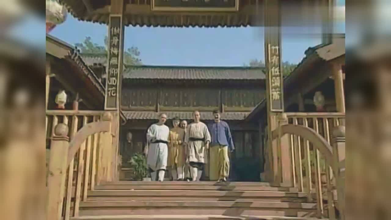 太极宗师杨昱乾去闯七雄塔一个个都说坏话音乐响起时燃了