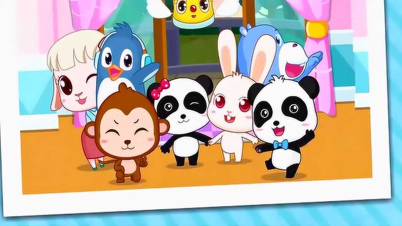 宝宝巴士妙妙过生日兔一一好喜欢吃甜甜圈啊