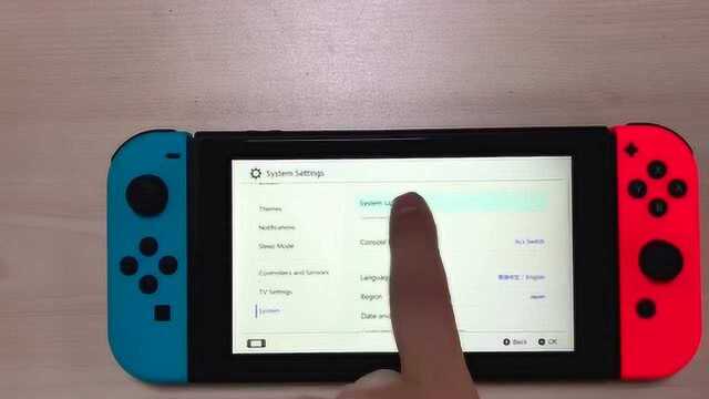 任天堂Switch终于推送中文版系统 升级小教程