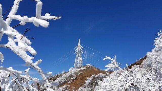 中央红军翻越的古道山王岗