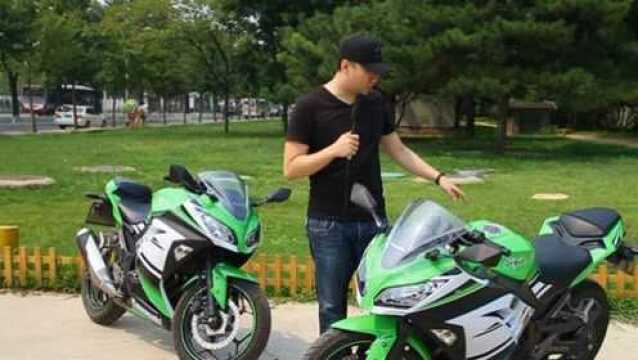 MOTO小峰 NINJA250川崎小忍者,入门跑车新手必备