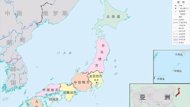 日本为何一定要侵略我国?把地图倒过来看就明白了