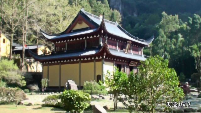 灵岩景区 雁荡山三绝之一 灵岩寺 天柱峰 展旗峰 卧龙谷 断肠崖