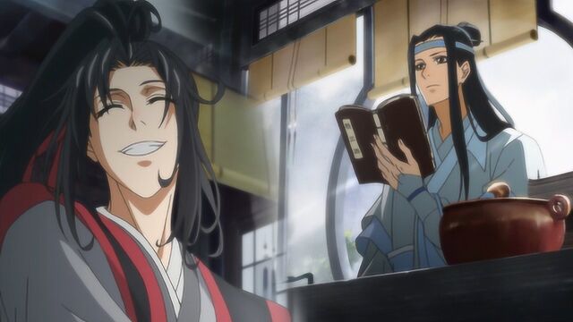 魔道祖师:魏无羡X蓝忘机,像极了打游戏被女朋友缠着的你!