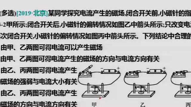 4.22九年级物理电与磁第1课时