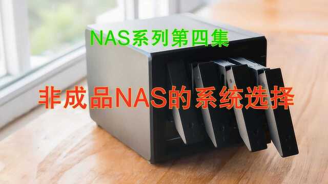 [许迎果讲科普] NAS系列第四集 非成品NAS的系统选择