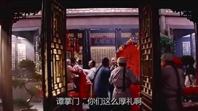 无人不知无人不晓,黄飞鸿狮王争霸美名传,老百姓交口称赞