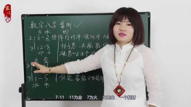 容以讲易经:农历2,7月的朋友注意!数字八字里需要通过化解的案例分析!