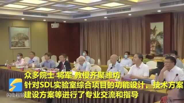 37秒|SDL科学实验室综合项目专家咨询会在潍坊举行