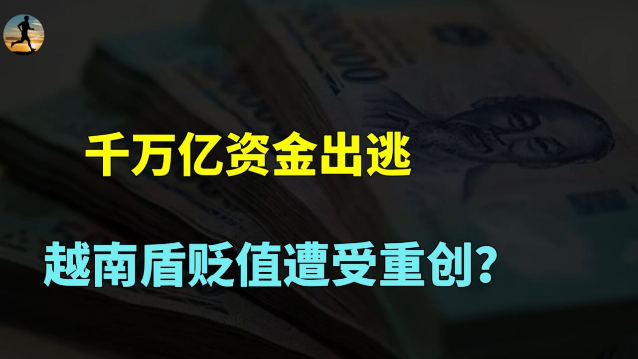 千万亿资金出逃,越南盾兑美元暴跌,谁背刺了越南?