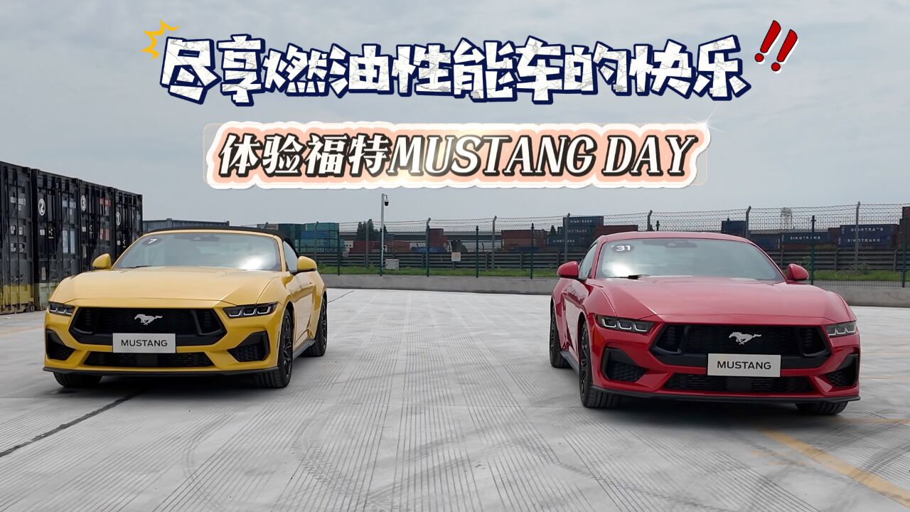 尽享燃油性能车的快乐 体验福特MUSTANG DAY