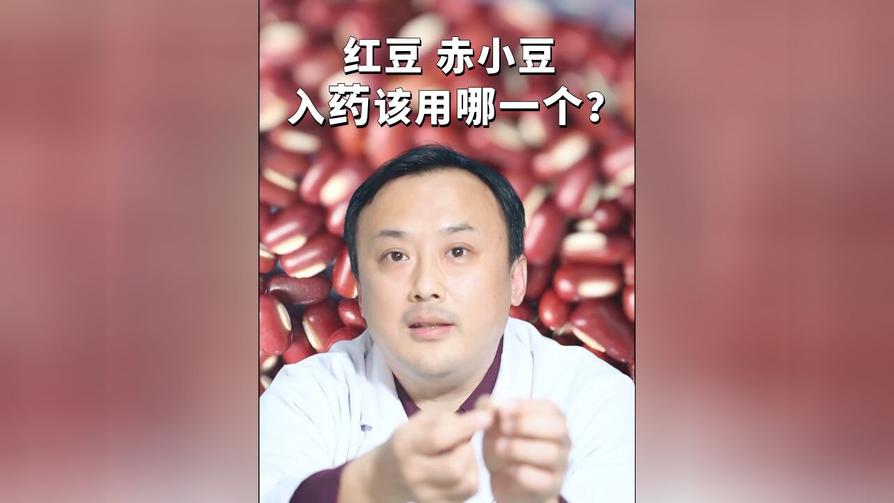 【中医药鉴别】红小豆 赤小豆入药该用哪一个