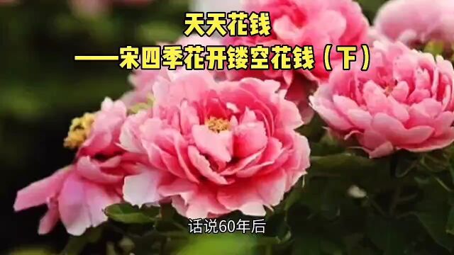 天天花钱——宋四季花开镂空花钱!(下)