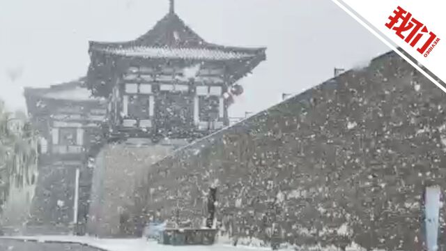 河南多地出现桃花雪郑州发布暴雪黄色预警 气象部门解读降雪成因