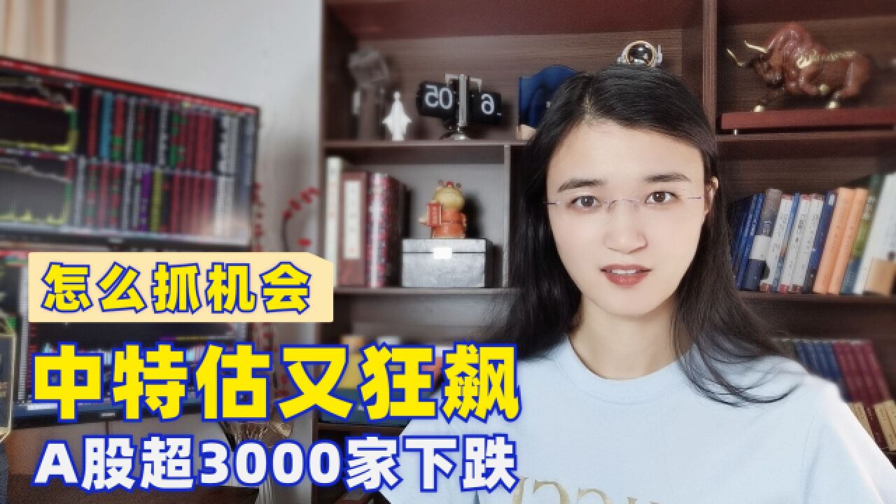 A股超3000家下跌,但中特估又狂飙!诱多还是中特估再度起航?