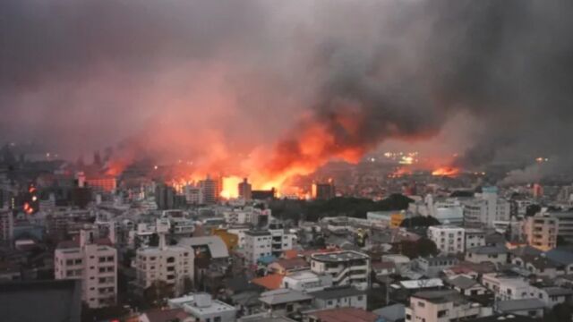 1995年,神户遭遇7.2级大地震,许多人被活活烧死在废墟中