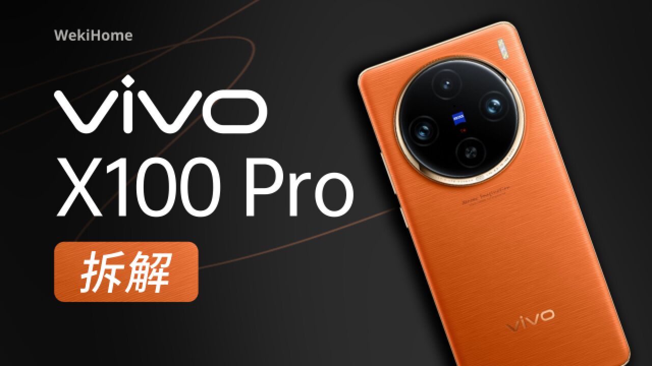 【享拆】vivo X100 Pro 拆解